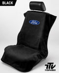 Officially Licensed Ford Seat Cover Towel | 100% Cotton Terry Velour Protector