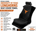 University of Texas Longhorns Seat Cover Towel | 100% Cotton Terry Velour Car Protector