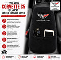 Corvette C5 Console Cover | 1997-2004 Black Armrest Protector | Cotton Terry Velour