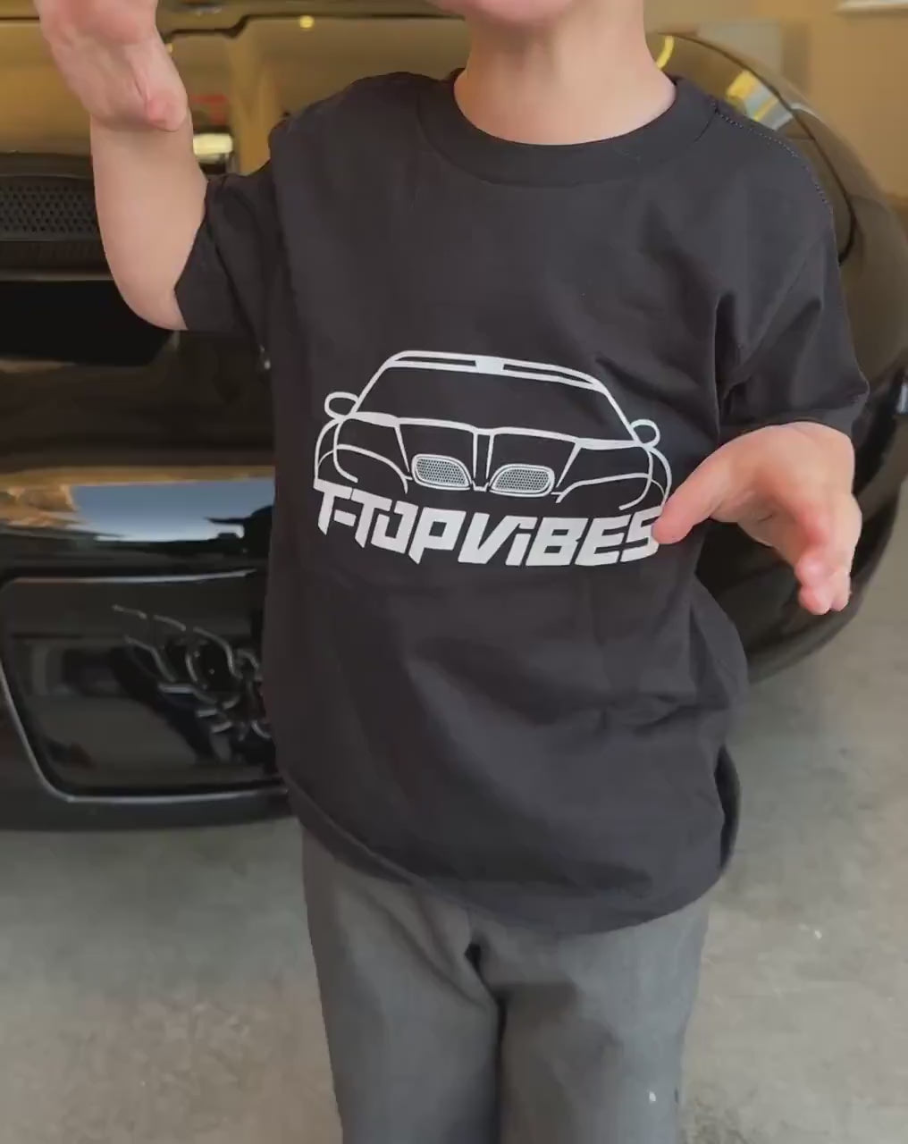 Trans Am WS6 Kids T-Shirt: Muscle Car Enthusiast Gift