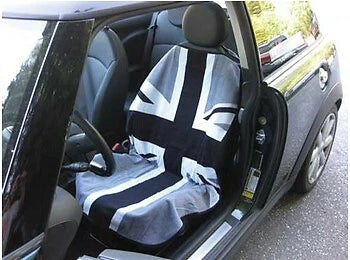 Mini Cooper British Flag Car Seat Towel