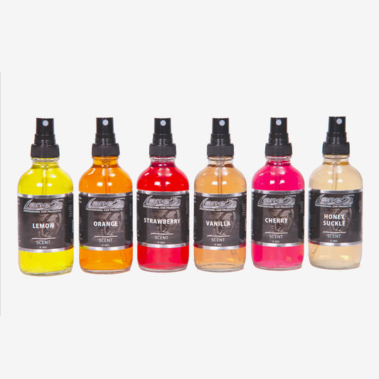 Lemon, Orange, Strawberry, Vanilla, Cherry & Honey Suckle Air Scent - 4 Oz each