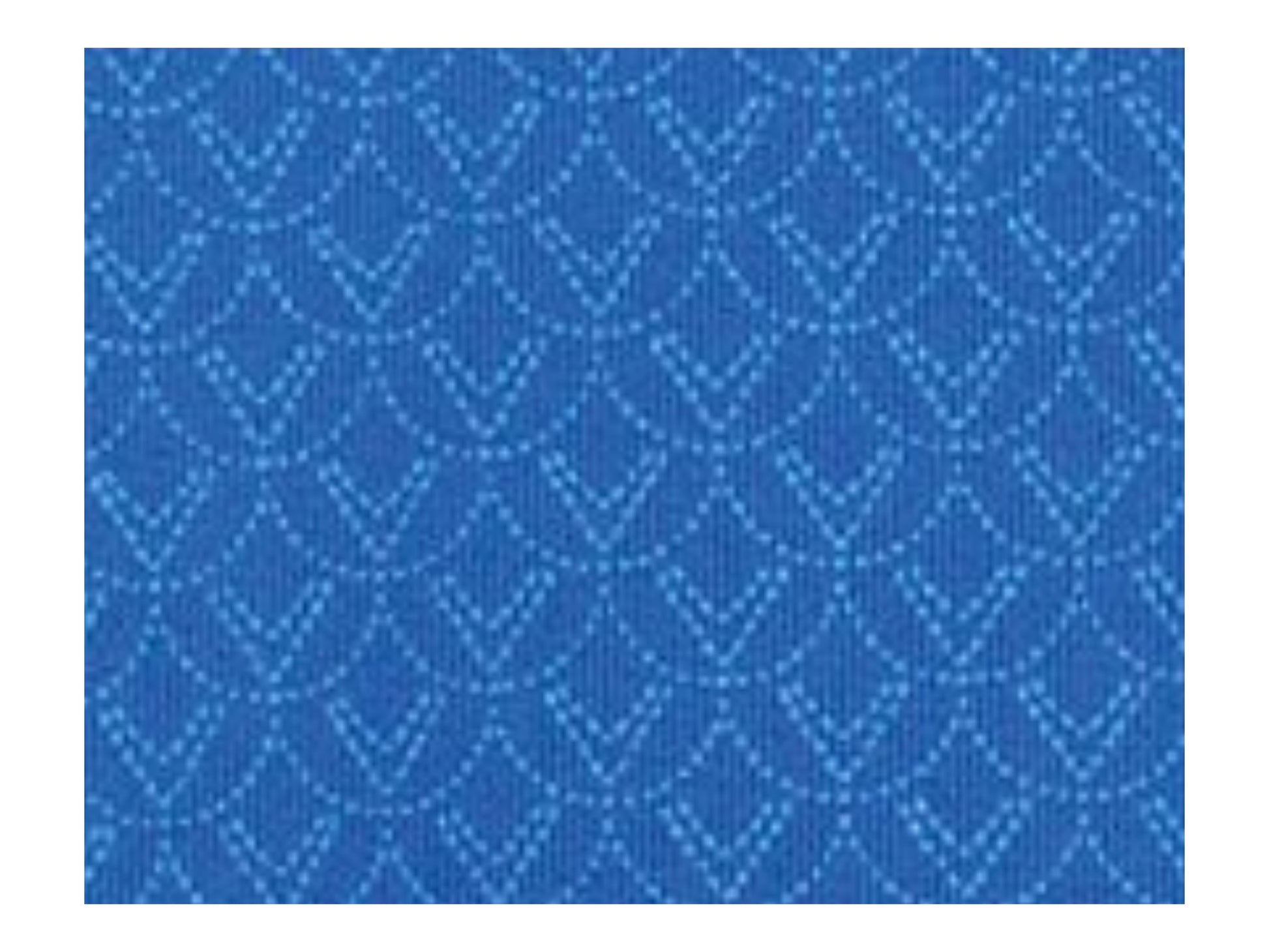 T-Top Vibes blue performance fabric with a subtle dotted geometric pattern from the C8 Corvette Callaway polo