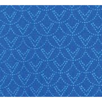T-Top Vibes blue performance fabric with a subtle dotted geometric pattern from the C8 Corvette Callaway polo