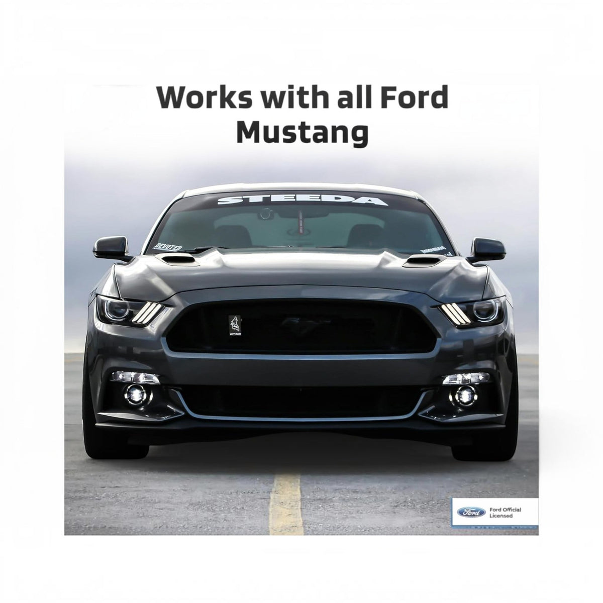 T-Top Vibes Ford Mustang Tribar car seat cover towel protecting a vehicle seat from sweat and dirt