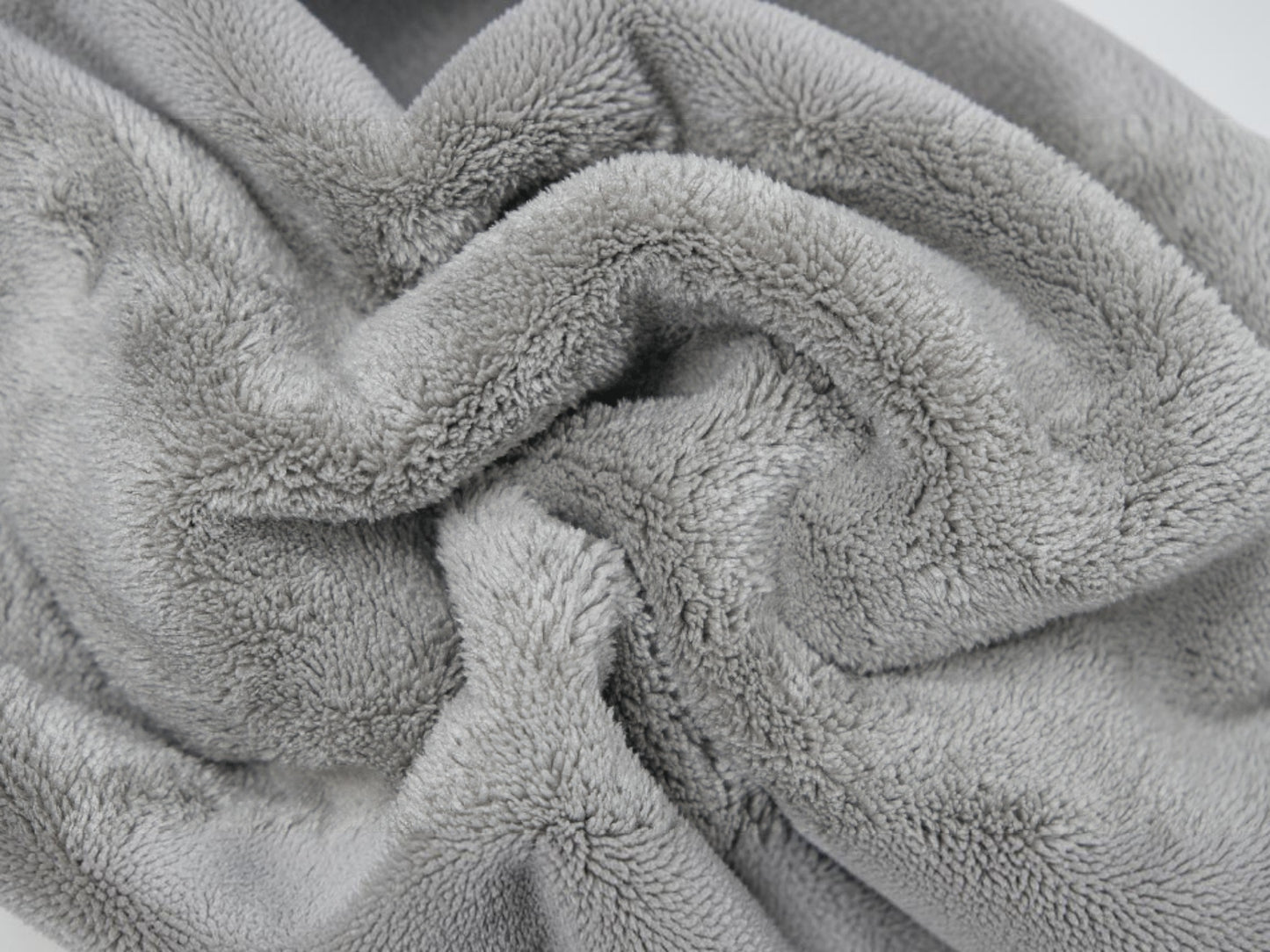 T-Top Vibes AllGuard Platinum gray ultra-plush microfiber car drying towel with high-density texture