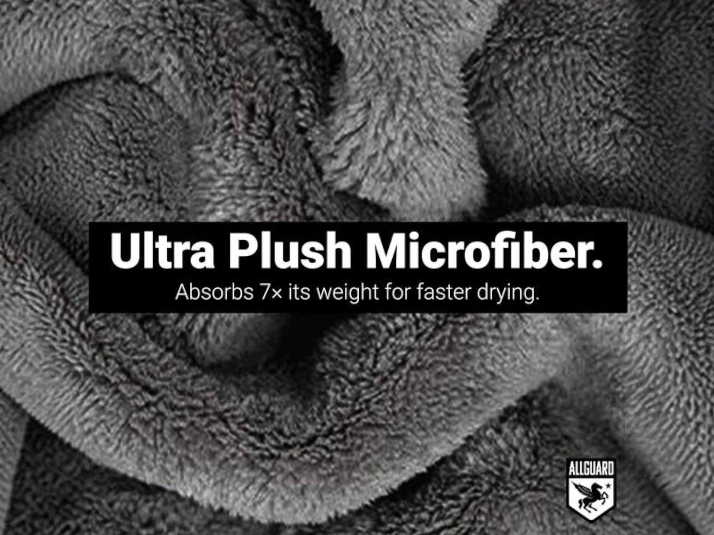 T-Top Vibes gray ultra-plush microfiber car drying towel with high absorbency for a streak-free finish